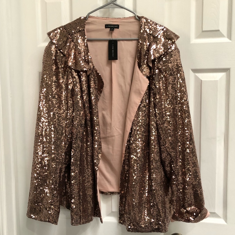 Beautiful Lane Bryant Glittery Cocktail Jacket ( NWT)
